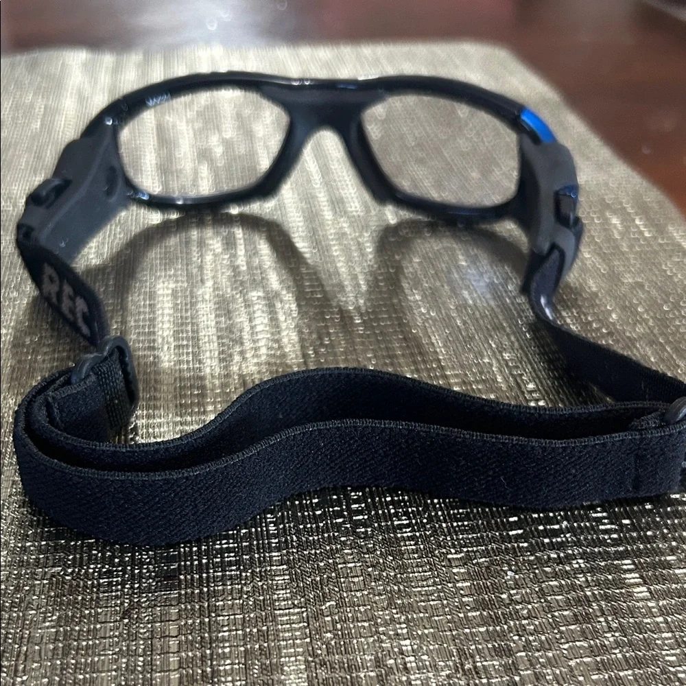 Kids Blue Sport Glasses with Protective Case